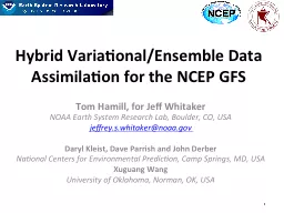 Hybrid Variational/Ensemble Data Assimilation