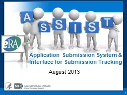Application Submission System &