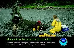 Shoreline Assessment Job Aid