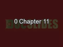 0 Chapter 11