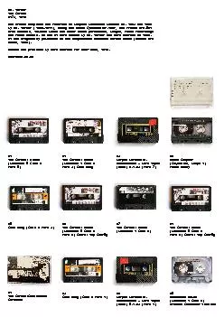 ()A7The Shrill: Blech  (Cassette 2 Side A)B3Solo Gong (Side A Part 2)A