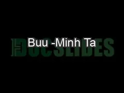 Buu -Minh Ta