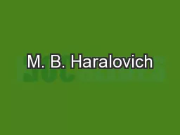 PDF-M. B. Haralovich thumbnail