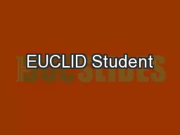 EUCLID Student