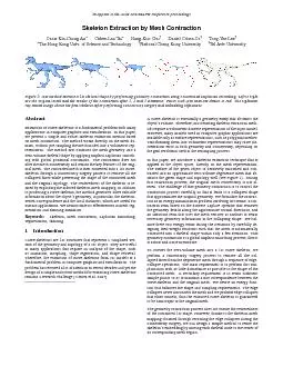 ToappearintheACMSIGGRAPHconferenceproceedingsSkeletonExtractionbyMeshC