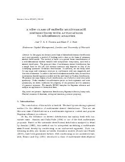 StatisticaSinica17(2007),505-529ANEWCLASSOFSKEWEDMULTIVARIATEDISTRIBUT