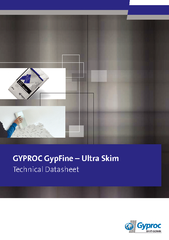 GYPROC GypFine – Ultra SkimTechnical Datasheet