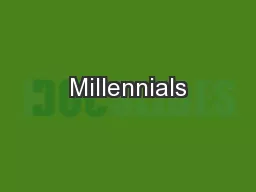 Millennials