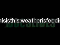 BeefTalkCalf,aisisthis:weatherisfeedisinevitable.isa