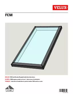 FCM ENGLISH: FCM Curb Mounted kylight nstallation nstructionsESPA
