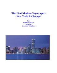 The First Modern Skyscraper: