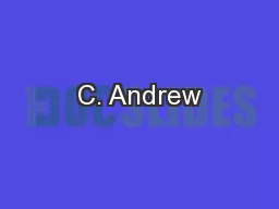 C. Andrew