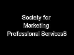 Society for Marketing Professional Services8