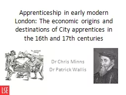 Apprenticeship in early modern London: The economic origins