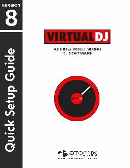 VirtualDJ Quick Setup Guide  VirtualDJ Quick Setup Gui
