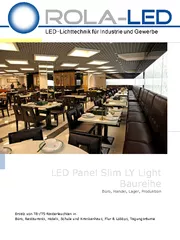 LED Panel Slim LY