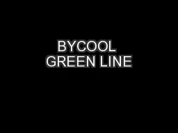 BYCOOL GREEN LINE