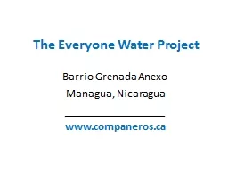 The Everyone Water Project