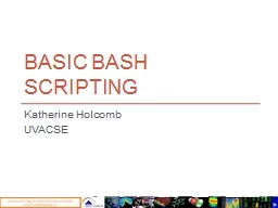 Basic Bash Scripting