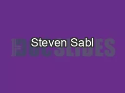 Steven Sabl