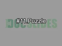 #11.Puzzle