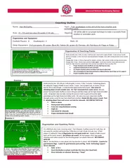 Coaching Outline