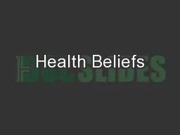 Health Beliefs