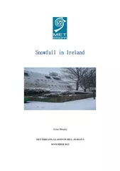 Snowfall in Ireland