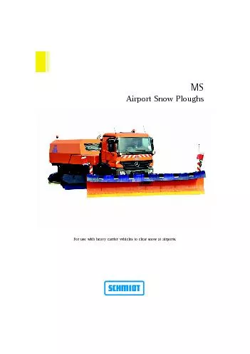 aAirport Snow Ploughs