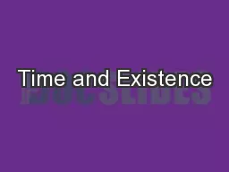 Time and Existence