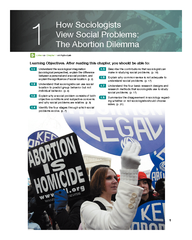 How Sociologists View Social Problems: The Abortion Dilemma