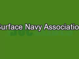 Surface Navy Association