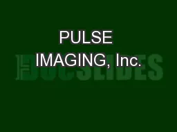 PULSE IMAGING, Inc.