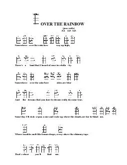 OVER THE RAINBOW(jazz waltz)3/4    123  123