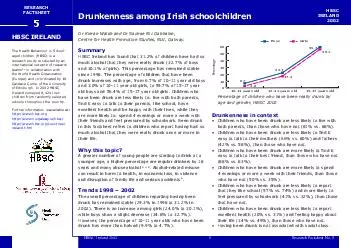 HBSC Ireland   Research Factsheet No