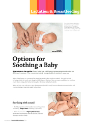 Options for Soothing aBaby Alternatives to the pacier Every baby has