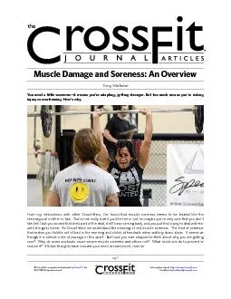 Muscle Damage and Soreness: An Overview