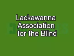 Lackawanna Association for the Blind