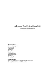 Advanced Two-System Space SuitUniversity of California, Berkeley
...