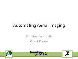 Automating Aerial Imaging