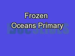 Frozen Oceans Primary