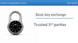 Basic key exchange