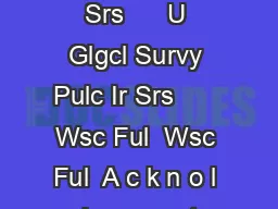 Wsc Ful  Wsc Ful  U Glgcl Survy Pulc Ir Srs      U Glgcl Survy Pulc Ir Srs       Wsc Ful