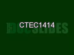 CTEC1414