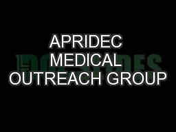 APRIDEC MEDICAL OUTREACH GROUP