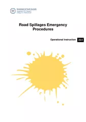 Road Spillages Emergency