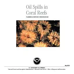 Oil Spills in