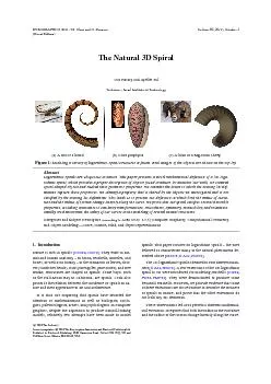 G.Harary&A.Tal/TheNatural3DSpiral1.Invariancetosimilaritytransformatio