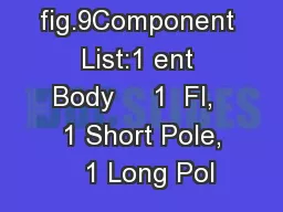 fig.9Component List:1 ent Body     1  Fl,   1 Short Pole,   1 Long Pol