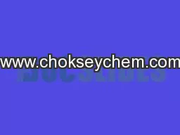 www.chokseychem.com